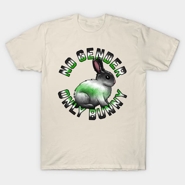 No Gender Only Bunny T-Shirt by Art by Veya